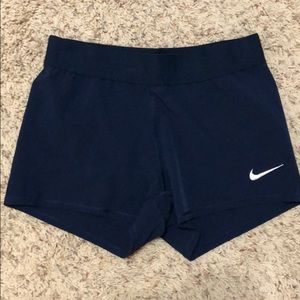 Navy Volleyball Spandex